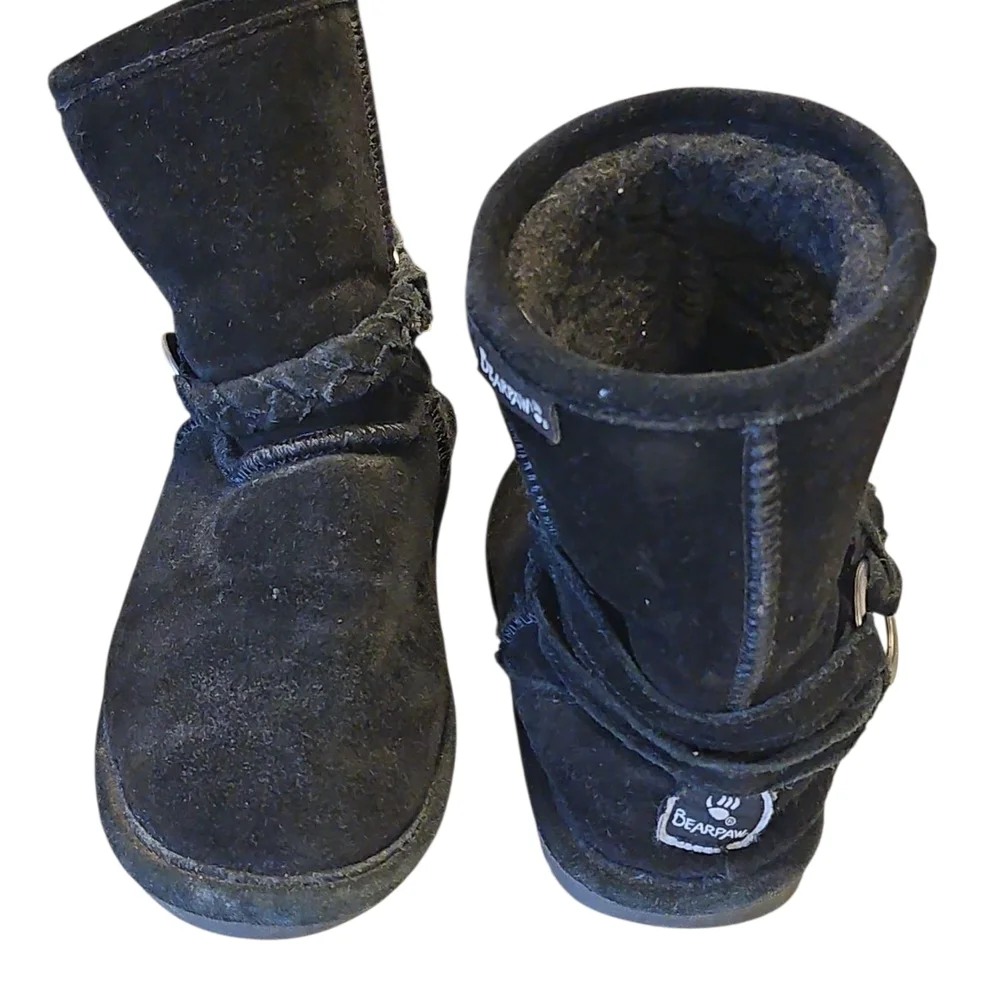 BearPaw Black Boots